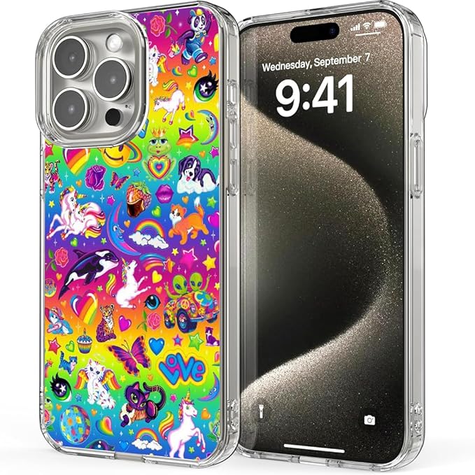 Generic Phone Case Pattern Pc Vomit Bumper Lisa Scratch Frank Cute Rainbow TPU by Unknown