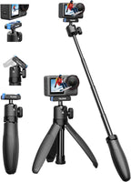 TELESIN 40cm/15.7'' Mini Selfie Stick Tripod, Magnetic Quick Release Selfie by telesin