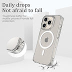 Magnetic Designed for iPhone 15 Pro Case Clear - Image 2