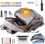 35L Lightweight Packable Backpack Waterproof Durable Hiking Travel Backpack - Image 7