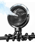 SWEETFULL Misting Stroller Fan – Portable Baby Fan by SweetFull%C2%AE