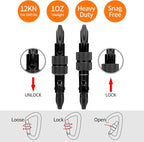 B-Mardi Carabiner Clips Heavy Duty 12kN-Lightweight Locking Carabiners - Image 3