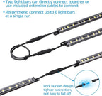 TORCHSTAR LED Safe Lighting Kit, 12 Inch Linkable Light Bars + Motion Sensor + - Image 4
