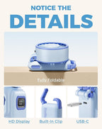Diveblues Portable Turbo Fan, 100 Speed Handheld Fan - Image 7