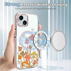 Case for iPhone 13/14, Retro Mushroom Sunflower Phone Case Design，for Women - Image 4