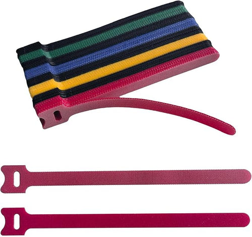 160PCS 8inches Cable Ties Reusable Multi-Colour Cord Straps Multi-Purpose Wire by Unknown