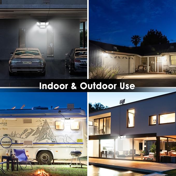 CLAONER Solar Outdoor Lights Motion Sensor 3500LM 288 LED Security Light - Image 8