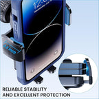 GUWEZ Phone Holders for Your Car Cell Phone Car Holder 3 in 1 - Image 4