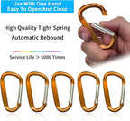 3" Aluminum Carabiner Clips - Image 3
