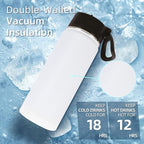 Volhoply 18oz Kids Insulated Water Bottle, Stainless Steel Water Bottles - Image 2