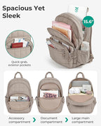 BAGSMART College Laptop Backpack, Travel Backpack - Image 3