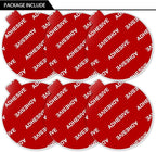 AZXYI Very High Bond Sticky Adhesive, 6 Pack Dashboard Pad Mounting Disk - Image 8
