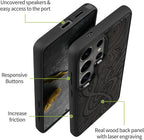 Carveit Magnetic Wooden Case for Samsung Galaxy S26 Ultra Case 2026, TPU - Image 6