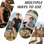 Tactical Gym Bag for Men, 60L Large Capacity Duffle Bags - Image 2