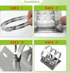 2pcs Universal Wall Mounting Bracket - Image 5