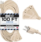 Iron Forge Cable Weatherproof 100 Ft Outdoor Extension Cord by IronForgeCable
