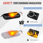 6500°F Fire-Resistant Hard Protective Travel Case, Waterproof Electronic - Image 3