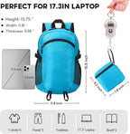 Small Hiking Backpack 15L Travel Lightweight Hiking Packable Daypack - Image 3