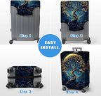 Luggage Cover Protector for 26-28 Inch Suitcases, TSA Approved Elastic Travel - Image 6