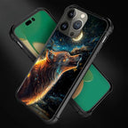 for iPhone 11 Pro Case, Star Cave Hungry Wolf Pattern Graphic Design Girl Boy - Image 2