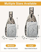 Pritent Crossbody Bags for Women Man Waterproof Sling Bag Backpack Trendy - Image 2