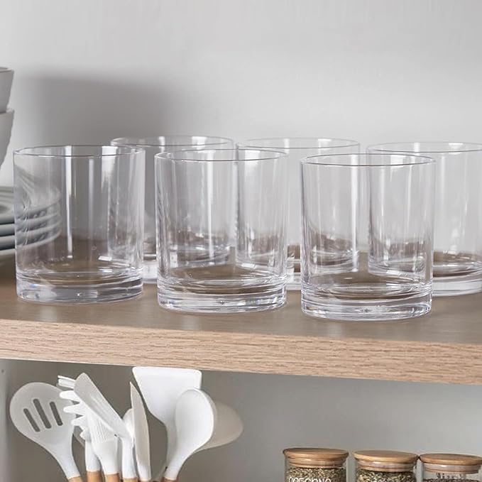 12 oz Drinking Glass Sets, BPA-Free Beer Glasses - Image 9