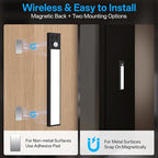Under Cabinet Lighting Wireless, Motion Sensor Light Indoor Rechargeable - Image 9