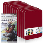 Cahomo 7.9x3.9 inch 12 PCS Nylon Repair Patch Nylon Repair Tape Self Adhesive by Cahomo