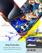 Compatible for Samsung Galaxy A57 5G Case, Dual Layer Heavy Duty 2 in 1 - Image 3