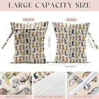 Waterproof Wet Bag for Swimsuit, Travel Beach Wet Dry Bag, Hidden Zipper - Image 2