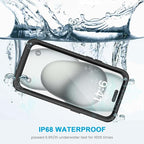 Lanhiem for iPhone 15 Plus Case, IP68 Waterproof Dustproof Shockproof Cases - Image 2
