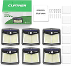CLAONER Solar Lights Outdoor, Solar Motion Sensor Lights 3 Working Modes - Image 8