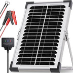 7.5W Solar Battery Maintainer & Trickle Charger, 12V Waterproof Panel by Callsun