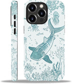 for iPhone 12/12 Pro Case, HH2 Ocean Whale Shark Hybrid 2 Layer Hard Shell by Unknown