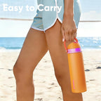 Insulated Water Bottle with Straw - Image 2
