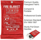 Leberna Emergency Fire Blanket for Home and Kitchen - Image 3