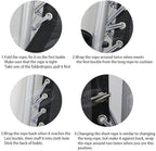 UNEEDE 4 Cords Zero Gravity Chair Replacement Cord, Antigravity Chair - Image 5