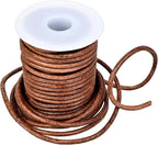 GENIQUE Real/Genuine Round Leather String Cord - Image 4