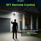 LED Security Lights Motion Sensor, 36W 3000LM Flood Lights Outdoor Motion Sensor - Image 5