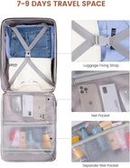 LOVEVOOK 50L Travel Backpack for Women & Men, Airline Approved Carry On Luggage - Image 9