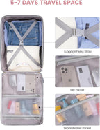 LOVEVOOK 40L Travel Backpack for Women & Men, Airline Approved Carry On Luggage - Image 9