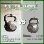 9KM DWLIFE Camo Green Kevlar Cord, High Strength, Ultralight, Abrasion - Image 2