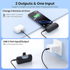 Mini Portable Charger for iPhone 17, 5500mAh LCD Display USB C Power Bank - Image 5