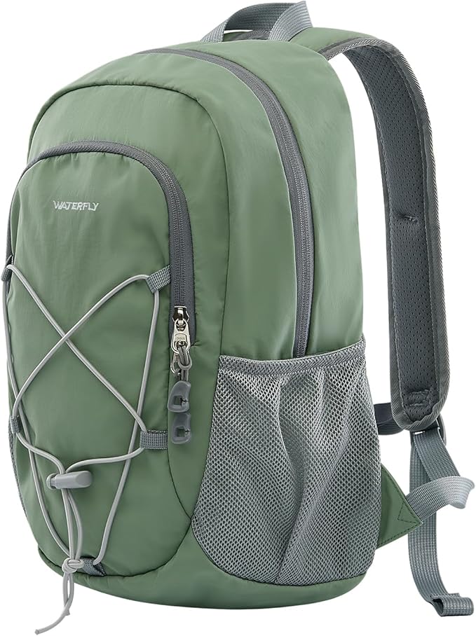 WATERFLY 12L Small Hiking Backpack: Day Pack Lightweight Travel Bag Camping - Image 9