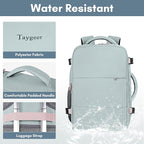 Taygeer Personal Item Backpack for Men Women, Travel Backpack Carry on Luggage - Image 7