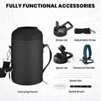 RAYMYLO Insulated Water Bottle 64 oz, Triple Wall Vacuum Stainless Steel - Image 6