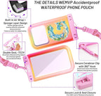 Personalized Initial Waterproof Phone Pouch Case - Image 3