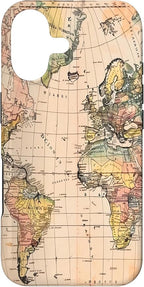 World Map, Old Map of The World Case by Unknown