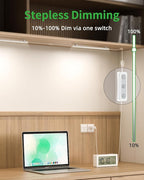 Plug-in Under Cabinet Lighting, Dimmable Under Counter Lights - Image 4