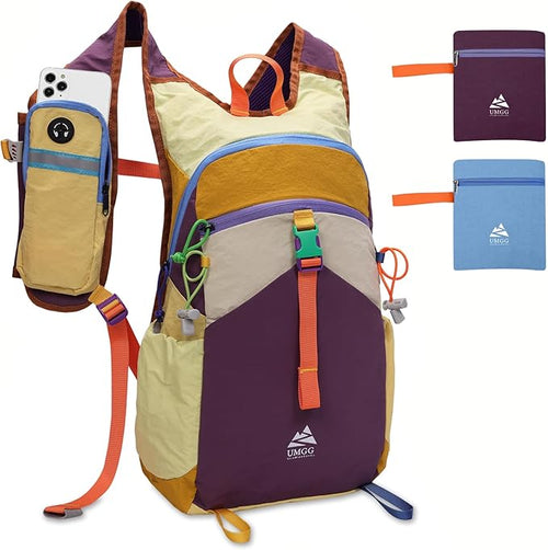 15L Small Hiking Backpack Travel Daypack Colorful Lightweight Packable Foldable by UTIAMIAOGONGO